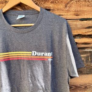 PORT & CO | Durant Oklahoma Gray T-Shirt L